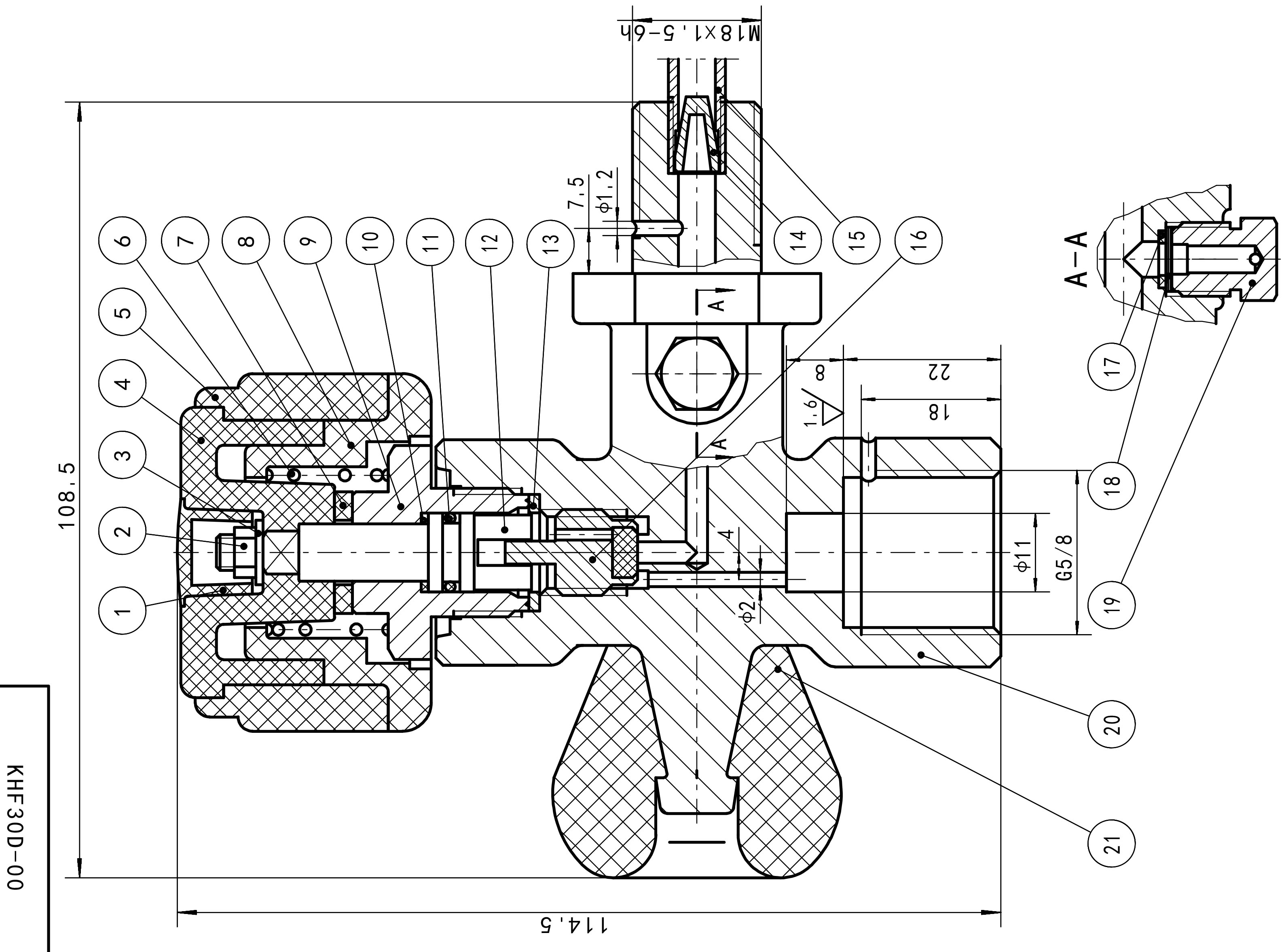 KHF-30D อุปกรณ์ดับเพลิงวาล์ว SCBA สำหรับเครื่องช่วยหายใจ