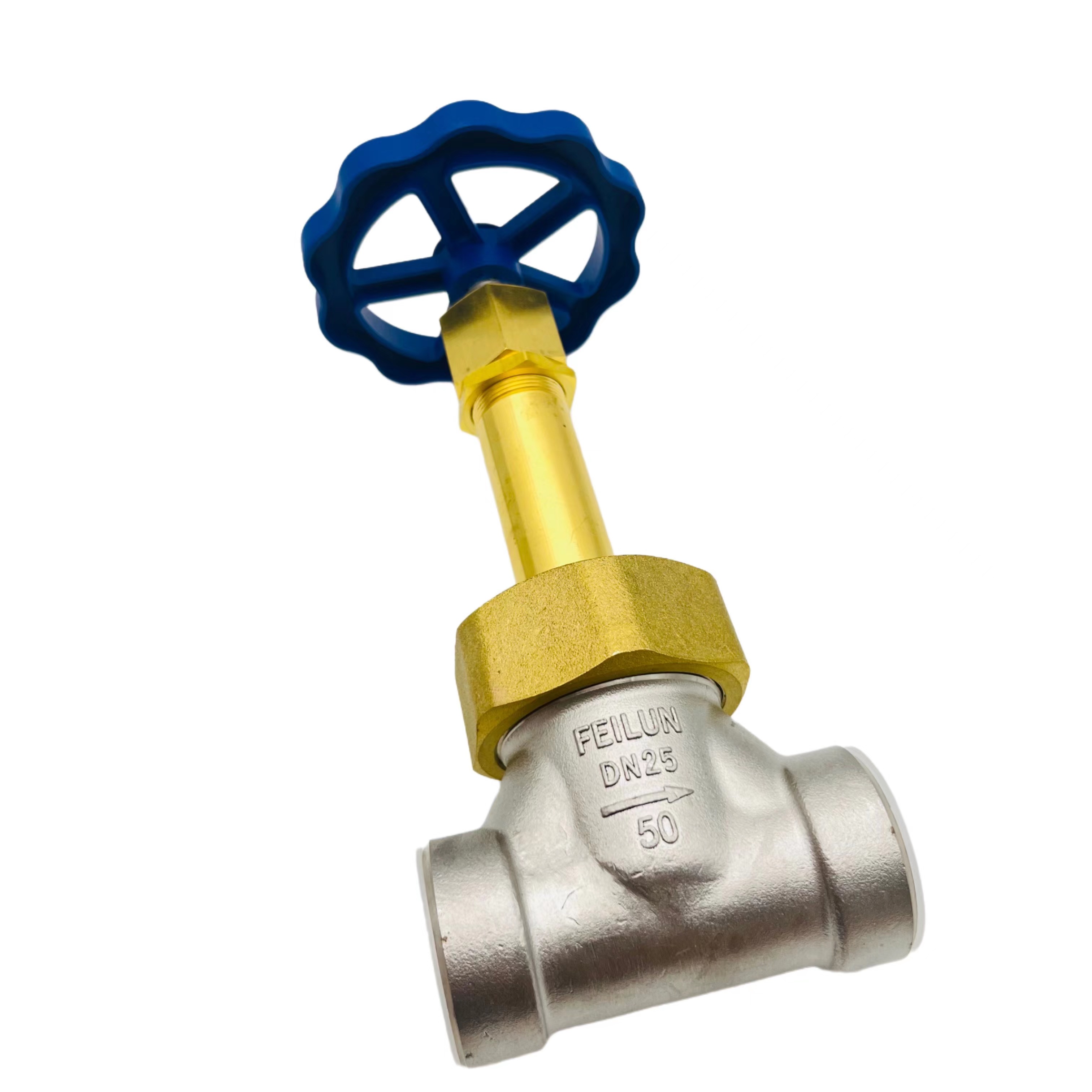 DJ-25P1 Short Stem Socket Weld Cryogenic Globe Valve 