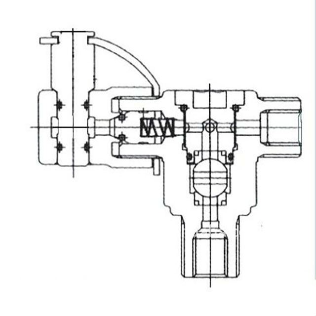 QF-T1H วาล์วเติม CNG อัตโนมัติทองเหลืองสำหรับรถยนต์